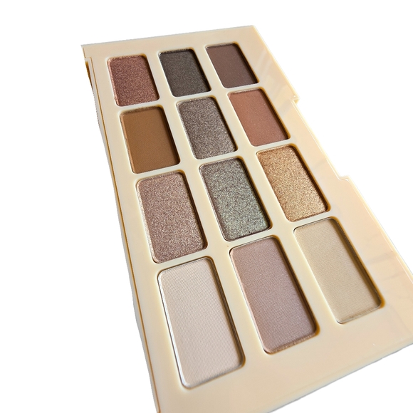 Laura Geller You’re A Natural Multi-Finish 12 Eyeshadow Palette Beige& Brown NIB - Picture 7 of 10